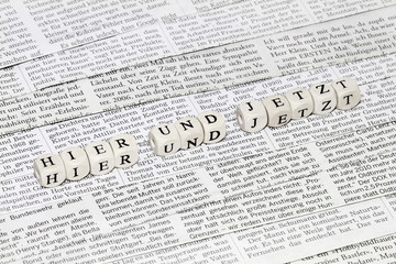 Obraz premium Gegenwärtig