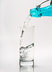 glass with water