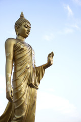 Golden Buddha Statue at Buddha Monthon, Thailand