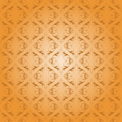 Damask seamless floral pattern.