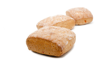 Fototapeta na wymiar Fresh bread isolated