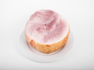 Fresh Ham on a Plate
