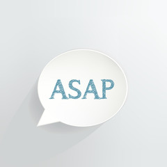ASAP Speech Bubble