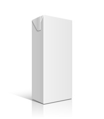 Naklejka premium Milk box