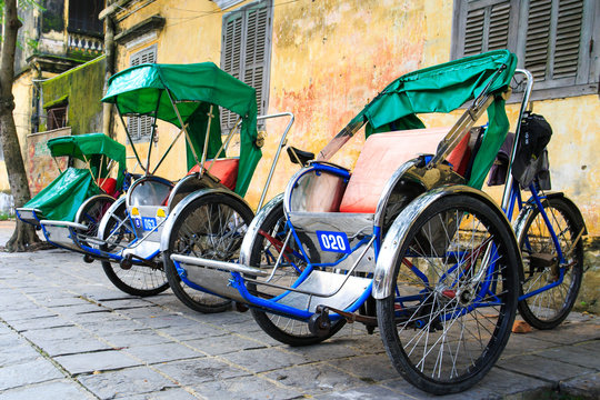 Cyclo In Vietnam