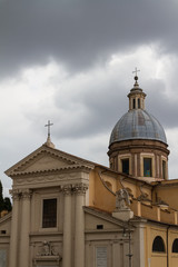 Fototapeta na wymiar Piazza del Popolo in Rome