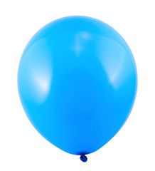 Fully inflated air balloon isolated