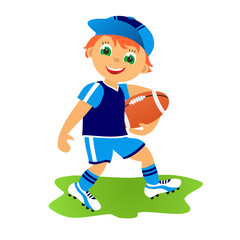 Obraz premium Rugby football