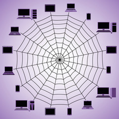 Obraz premium Network.