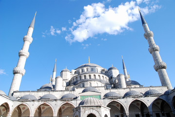 Fototapeta na wymiar The Blue Mosque