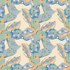 Leaves Seamless Pattern