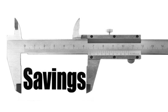 Measuring our savings