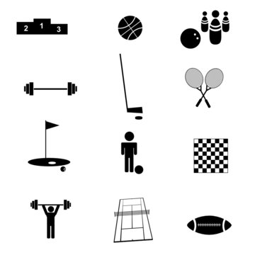 sports icon vector illustration