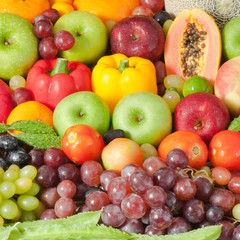 Fruits and vegetables