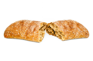 Fresh bread isolated