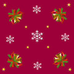 bells and snowflakes