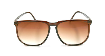 Sunglasses isolated against a white background