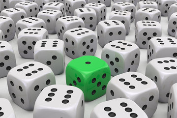 Ein Würfel ist anders