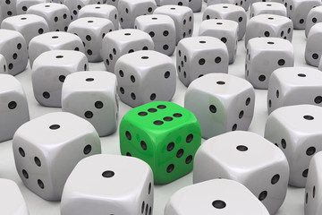 Ein Würfel ist anders