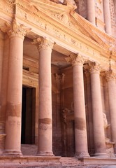 Fototapeta premium The Treasury Building at Petra