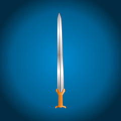sword, vector illustration
