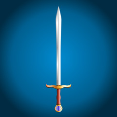 sword, vector illustration