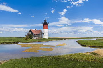 Light house on Cape Cod, MA. USA