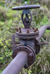Fototapeta premium pipe valve