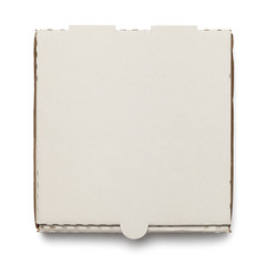 White Pizza Box