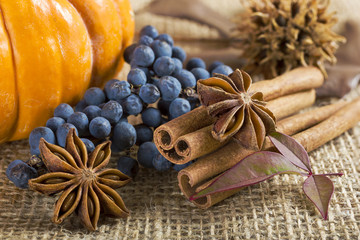 Fall spices.