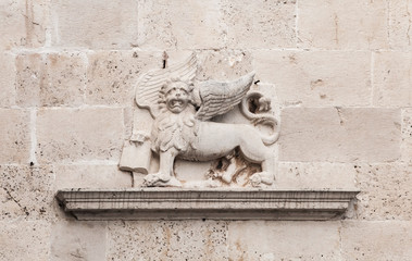 Lion of Saint Mark, symbol of the Republic of Venice