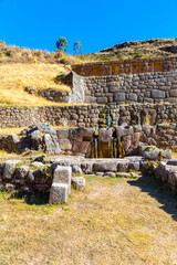 Tambomachay -archaeological site in Peru, near Cuzco.