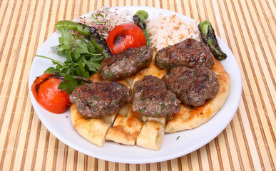 Izgara Köfte grilled meatball