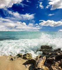 Fototapeta na wymiar Piękny podróży: Caribbean beach
