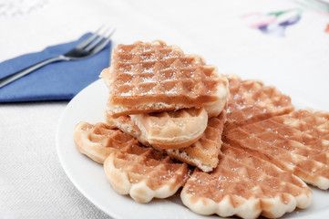 heart shaped waffles