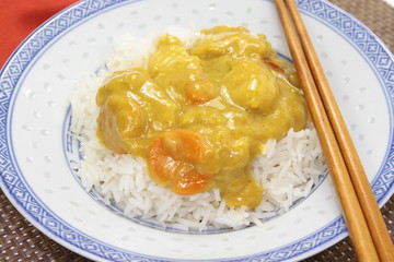 poulet au curry