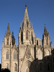Fototapeta na wymiar Katedra w Barcelonie Seu