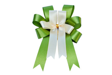 Elegant green ribbon