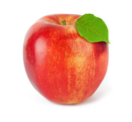 Red apple isolated