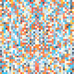 Abstract Retro Square Seamless Background