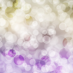 a texture, abstract background is colorful bokeh light from sun