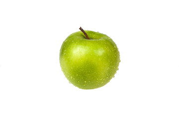 Fresh apple on an isolated background