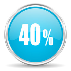 40 percent icon