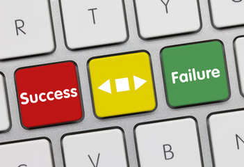 Success or failure. Keyboard