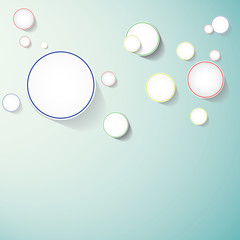 Abstract molecular structure.