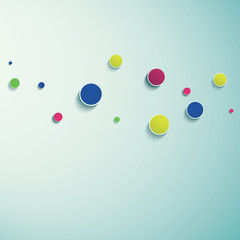 Abstract molecular structure.