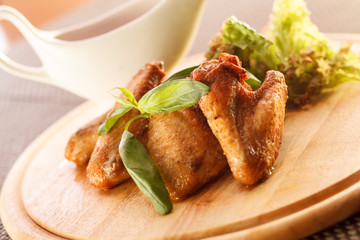 Grilled Chicken Wings with  Sauce