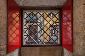 Fototapeta na wymiar Prison window
