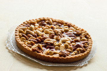 Tarts of  dried fruit