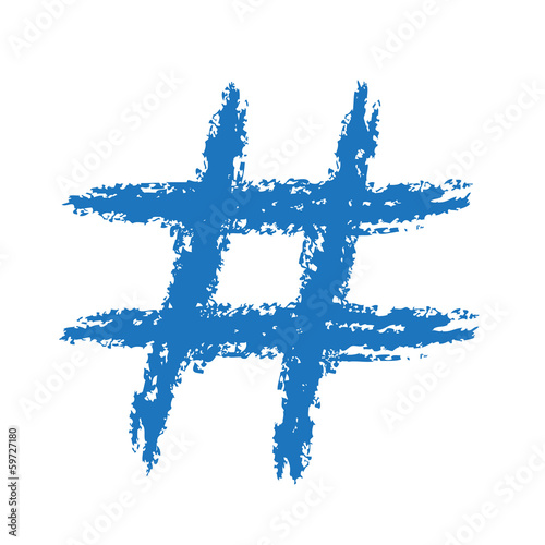 "Painted Hashtag Symbol" Stock photo and royaltyfree images on Fotolia